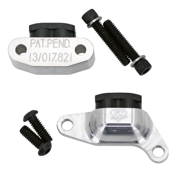 Double piston primary and secondary cam chain tensioner set